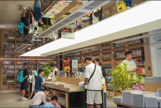 说明: 许多人在商店里描述已自动生成